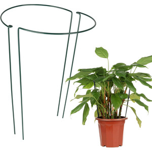TG77641 60cm 2 Piezas Anillo de Soporte Metálico para Plantas y Flores, Equipo y Accesorios para Plantas Trepadoras - Product Image 1
