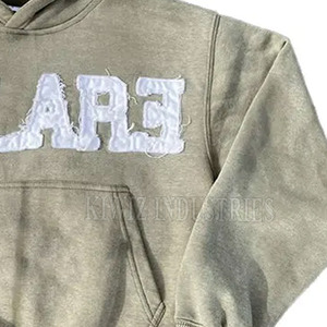 Made in Best <b>Material</b> <b>Embroidery</b> Hoodies Long Sleeves Street Wear Fashionable Men <b>Embroidery</b> Hoodies - Product Image 3