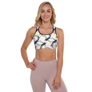 Sujetador deportivo personalizable, conjunto de pantalones cortos, alta calidad, sin costuras, gimnasio, Fitness, ropa de Yoga, soporte medio de talla grande para correr - Product Image 1