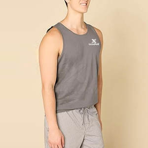 Débardeur décontracté pour homme en coton doux, séchage rapide, respirant, coupe décontractée pour l'été, les séances de sport, la gym et les activités de plein air - Product Image 2