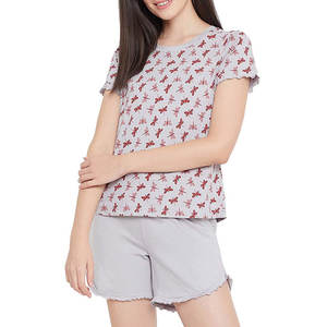 Nouveauté 2025 Shorts en coton pour femmes à bas prix Produit tendance respirant Vêtements d'été Shorts pour femmes Ensemble - Product Image 1