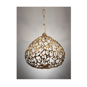 Lámpara Colgante LED Decorativa Tradicional Hecha a Mano, Lámpara de Techo de Metal con Opciones Personalizables para Sala de Estar - Product Image 4