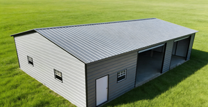 Atelier préfabriqué en acier à structure préfabriquée, best-seller, design industriel à faible coût - Product Image 3