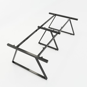 Trapez II Concept 240x120cm <b>Computer</b> <b>Desk</b> with Steel Table Legs Assembly Required-HCTH010 - Product Image 1