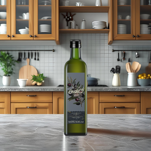 Oleotucci 750mL Pure <b>Olive</b> <b>Oil</b> Glass Jar Marasca Plant <b>Oil</b> for Cooking and Frying - Product Image 3