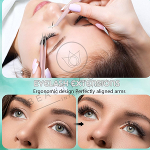 แหนบขนตาทำจากเหล็กเป็นมิตรต่อสิ่งแวดล้อมใช้ดูแลความงามส่วนตัว - Product Image 4