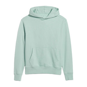 Pull à capuche uni décontracté pour hommes hiver tissu polaire en coton polyester 100% coton thermique à capuche avec logo personnalisé - Product Image 6