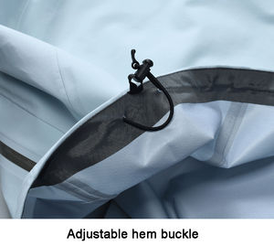 Veste personnalisée pour hommes Veste imperméable isolée à capuche légère et à coque rigide Imperméable Coupe-vent Vestes d'extérieur - Product Image 5