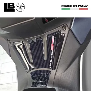 Protezione 3D per Pedana Scooter, Accessorio Adesivo in Gel Compatibile con Sym Maxsym TL 508 - Product Image 3
