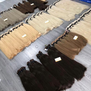 Vente chaude Européenne Russe Naturel Vierge Extensions De Cheveux De Haute Qualité Doux Lisse Sain Blond Cheveux Extensions De Cheveux Humains - Product Image 1