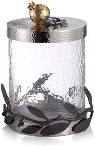 Wax <b>Glass</b> Jar Canister with Aluminum Lid Medium Wax Jar Clear <b>Glass</b> Best Quality <b>Low</b> Price Indian Manufacturer New Design 2025 - Product Image 5