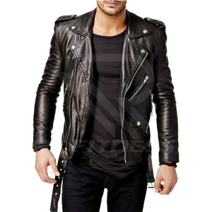 Custom Black Bomber <b>Jacket</b> <b>Men's</b> Faux <b>Leather</b> Baseball Varsity <b>Men's</b> <b>Jacket</b> - Product Image 3