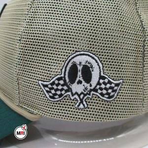 Chapeau classique à 5 panneaux avec bord incurvé de haute qualité ajusté OEM broderie 3D Logo personnalisé et casquette de baseball brodée - Product Image 5