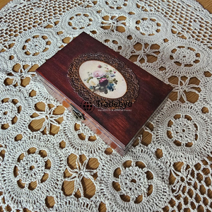 Tradebyd, caja decorativa de madera pulida de lujo, elegante organizador de joyas hecho a mano, almacenamiento de regalo Premium - Product Image 2