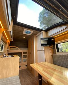 Cheap Modern Quality Design Travel Trailer Interior with Wood <b>Floor</b> and Comfortable <b>Seating</b> for 6 Person Use Ready For Export - Product Image 4
