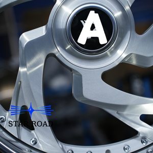 RCSR 2/3 Parça 20/22/24/26 Alüminyum Fırçalanmış Dövme Krom Derin Göbekli Jantlar Chevrolet Impala Pontiac Oldsmobile Forgatos Ruci için - Product Image 2