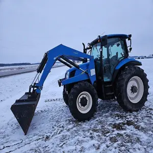 Venta caliente usado/Segunda mano/nuevo Tractor 4X4wd New Holland t6020 tractores con cargador y maquinaria agrícola para la venta