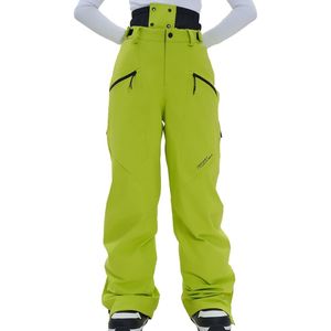 Imperméable Respirant Baggy Ski Wear Fleece Thermal Snowboard Pant ski-pantalon-fabricant - Product Image 4