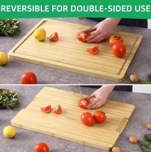 Tabla de Cortar de Madera, Precio al por Mayor, MOQ Bajo, Tabla de Cortar Duradera para Preparación de Alimentos y Cocina Moderna en el Hogar - Product Image 4