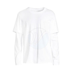 2024เสื้อยืดสองชั้นของผู้ชายขายดีที่สุดผู้ผลิตมืออาชีพดีไซน์ใหม่ - Product Image 5