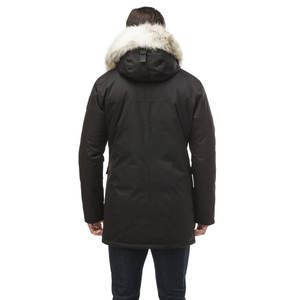 Nouveau style, parka longue et chaude d'hiver, vestes rembourrées, taille ajustable, vestes parka pour adultes, hommes - Product Image 3