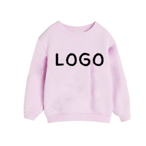 Wholesale Custom Oversized 100% Cotton Sweatshirt for Boys and Girls Featuring Your Logo and Plain Design - Product Image 1