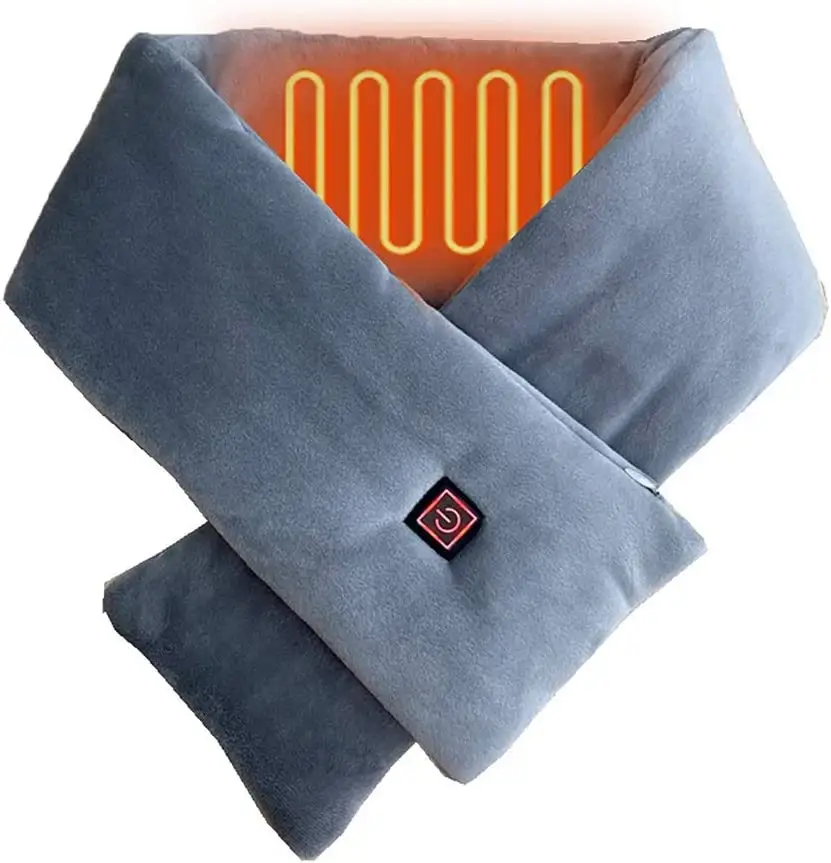 ファッション加熱ネッカチーフ冬の電気温度加温セルフスマートヒーティングスカーフ