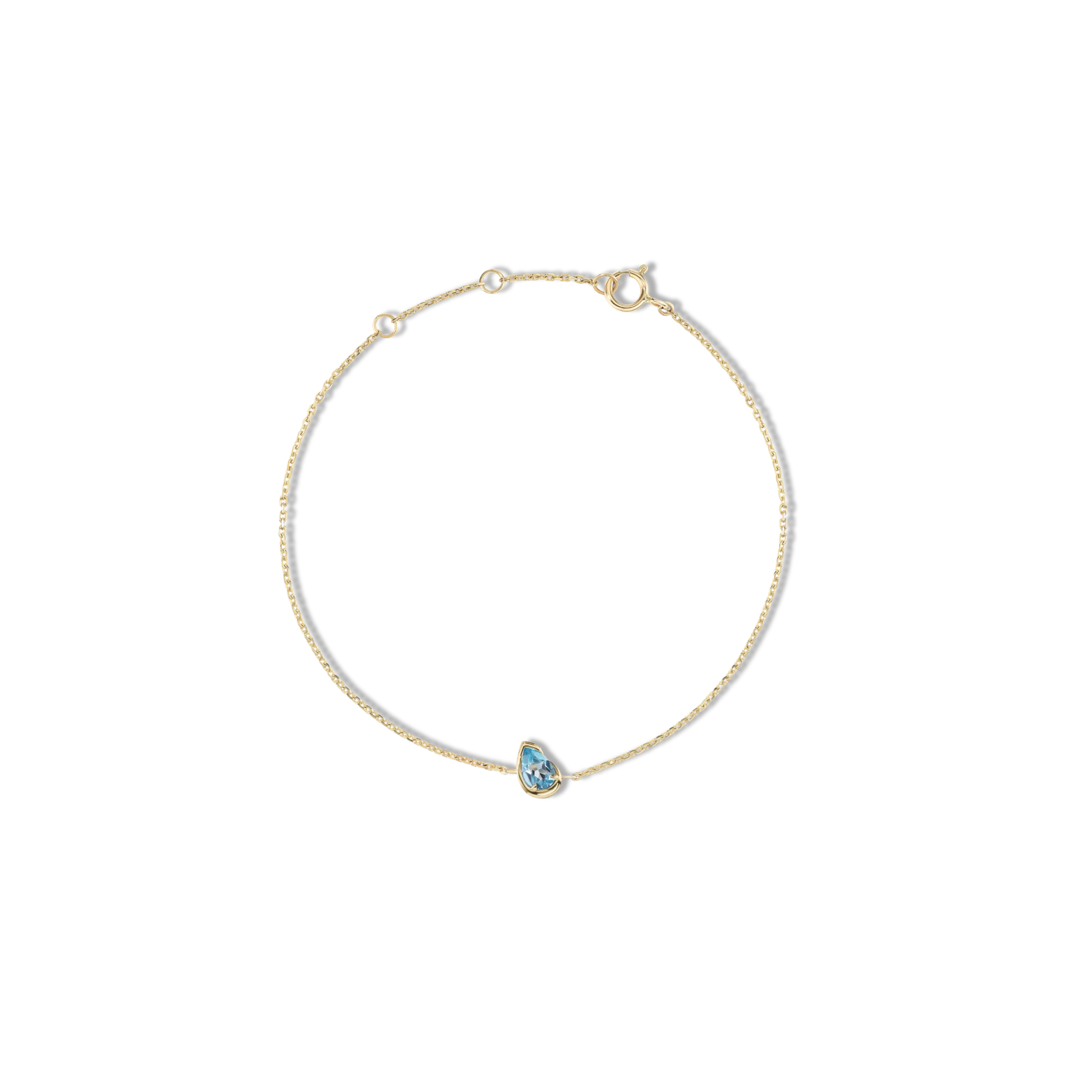 พลอยโทแพซสีฟ้า