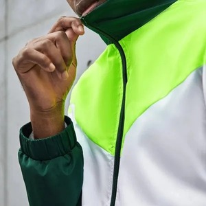 Ensemble de survêtement thermique en nylon imprimé personnalisé pour homme, grande taille, mode, veste et short multicolores - Product Image 6