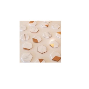 Gran oferta, posavasos de nogal de piedra de madera creativos redondos cuadrados simples, se pueden personalizar, posavasos de taza de aislamiento de haya con logotipo - Product Image 1