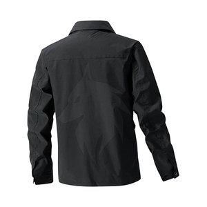 Gran oferta de fábrica, camisas Cargo de algodón 100% para hombre, cuello de polo polar de secado rápido, características transpirables, logotipo personalizado, nuevo estampado - Product Image 3