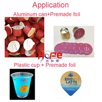 Machine de scellage automatique électrique pour films, pour gobelets en papier, plastique et yaourt – Scelleuse thermique pour produits chimiques – Vente directe usine
