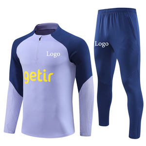 Uniformes de fútbol Fútbol Invierno Entrenamiento de fútbol Ropa Clubes de fútbol Europa Equipo Jersey Adultos y Chico Ropa deportiva de manga larga - Product Image 1