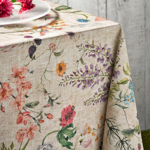 Akshara Fabrique ผ้าฝ้าย100% จากผู้ผลิตชาวอินเดียที่มีชื่อเสียงกันน้ำมันผ้าปูโต๊ะแบบใช้แล้วทิ้งผ้าจีบสำหรับงานแต่งงาน - Product Image 5