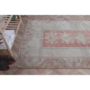 Tapis turc, tapis de 4,9x8 pieds, tapis gris à pois - Product Image 5