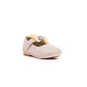 Zapatos de tacón formales dorados para niñas KD0609, tacones de aguja cuadrados, 5cm, correa en el tobillo, sandalias, tacones, cierre deslizante para zapatos de novia - Product Image 3