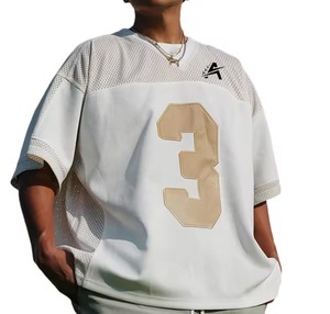 2025 Impresión logotipo personalizado cuello redondo de gran tamaño de manga corta hombres camisetas \ venta al por mayor entrenamiento hombro caído - Product Image 3