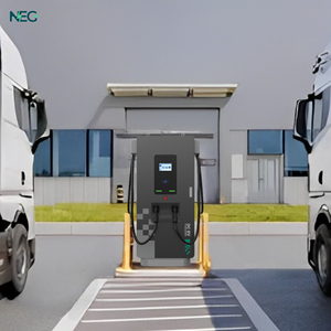 IP65 Rated Fast DC Electric Vehicle <b>Charging</b> <b>Station</b> Smart 7 Inch Touchscreen Dual Floor-Mounted EV Charger <b>Charging</b> <b>Station</b> - Product Image 4