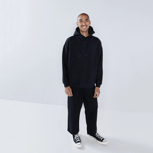 Sudadera Casual de Gran Tamaño con Estampado de Felpa Francesa para Hombre y Mujer, Sudadera con Capucha Térmica de Invierno con Logotipo Bordado - Product Image 5