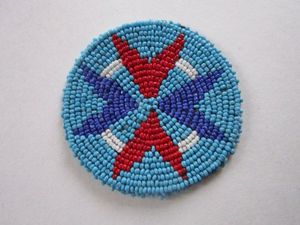 Posavasos bordado elegante y de moda Handcraft Rudolph Beaded 4 Set Fancy And Elegant Premium Beautiful de Hiba Enterprises - Product Image 6