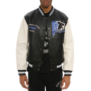 Veste d'université personnalisée Fournisseur OEM Doublure intérieure confortable Options de broderie et d'impression Approvisionnement en gros - Product Image 3