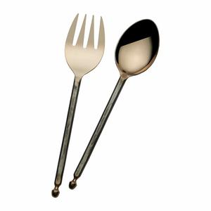 Servidor de ensaladas de Metal de alta calidad, nuevo aspecto, utensilios de cocina, cubiertos de Metal, nuevo diseño exclusivo - Product Image 1