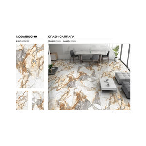 Modern Classic 1000X1000mm Porcelain Glazed <b>Tiles</b> Hot Selling Big Slab for Bathroom Floor for Hotels - Product Image 4