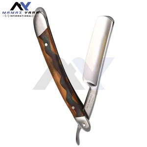 Mango de aleación de Metal de acero inoxidable hecho a mano Premium, bloqueo oscilante, Cuchilla única, maquinilla de afeitar recta para hombres, aprobado por peluquero, Ultra cerrado - Product Image 4