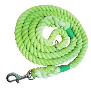 Correa de perro de algodón de lujo trenzada ajustable duradera automática retráctil sólido collares para mascotas accesorios conjuntos de encaje personalizado - Product Image 1