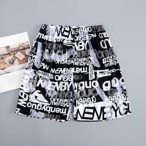 Traje de baño estampado personalizado con logotipo Cargo Men Swim Wear Fitness Mesh Board Shorts Beach Shorts Swim Trunks DDP envío - Product Image 6