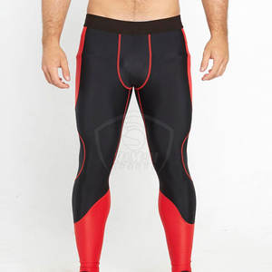 Pantalons de compression sur mesure avec votre propre logo, style longueur entière, disponible en différentes couleurs et tailles - Product Image 1