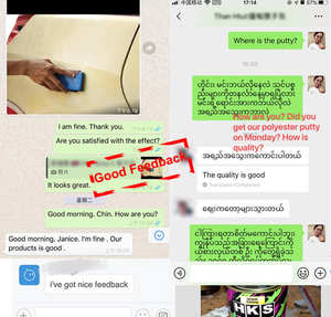 Masilla de Reparación de Fibra de Vidrio <span class=keywords><strong>para</strong></span> Carrocería de Coche, Verde, Reforzada <span class=keywords><strong>para</strong></span> Piezas de Plástico - Product Image 4