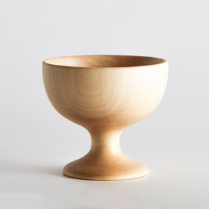 Beautiful <b>wooden</b> ice cream <b>cup</b> wholesale lovely design natural acacia <b>cups</b> for dessert serving - Product Image 1