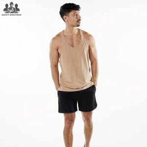 Chaleco Deportivo Personalizado al por Mayor, Tejido de Punto, 100% Algodón, Informal, Transpirable, Ecológico, para Gimnasio, Fitness, Ejercicio, Musculación - Product Image 4